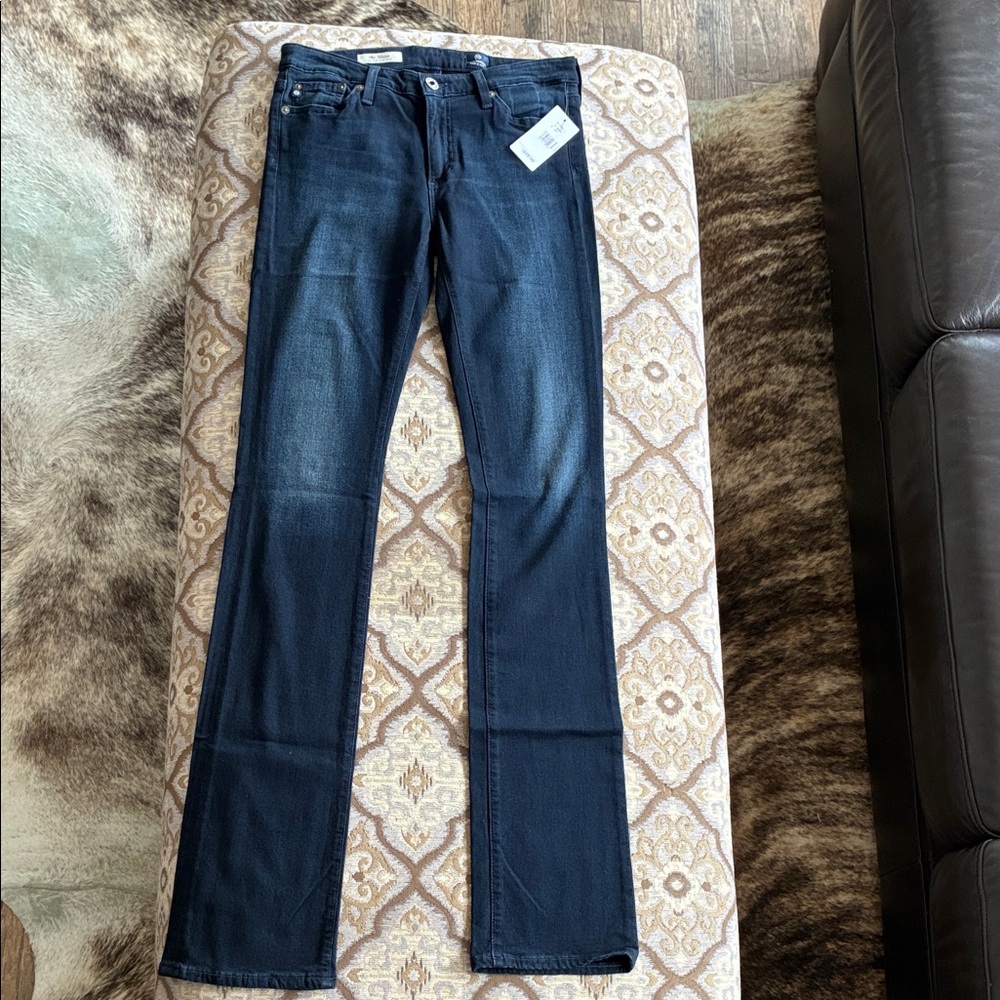 AG Adriano Goldschmied Women's Boot Cut Jeans -27 Alexa mid rise slim boot